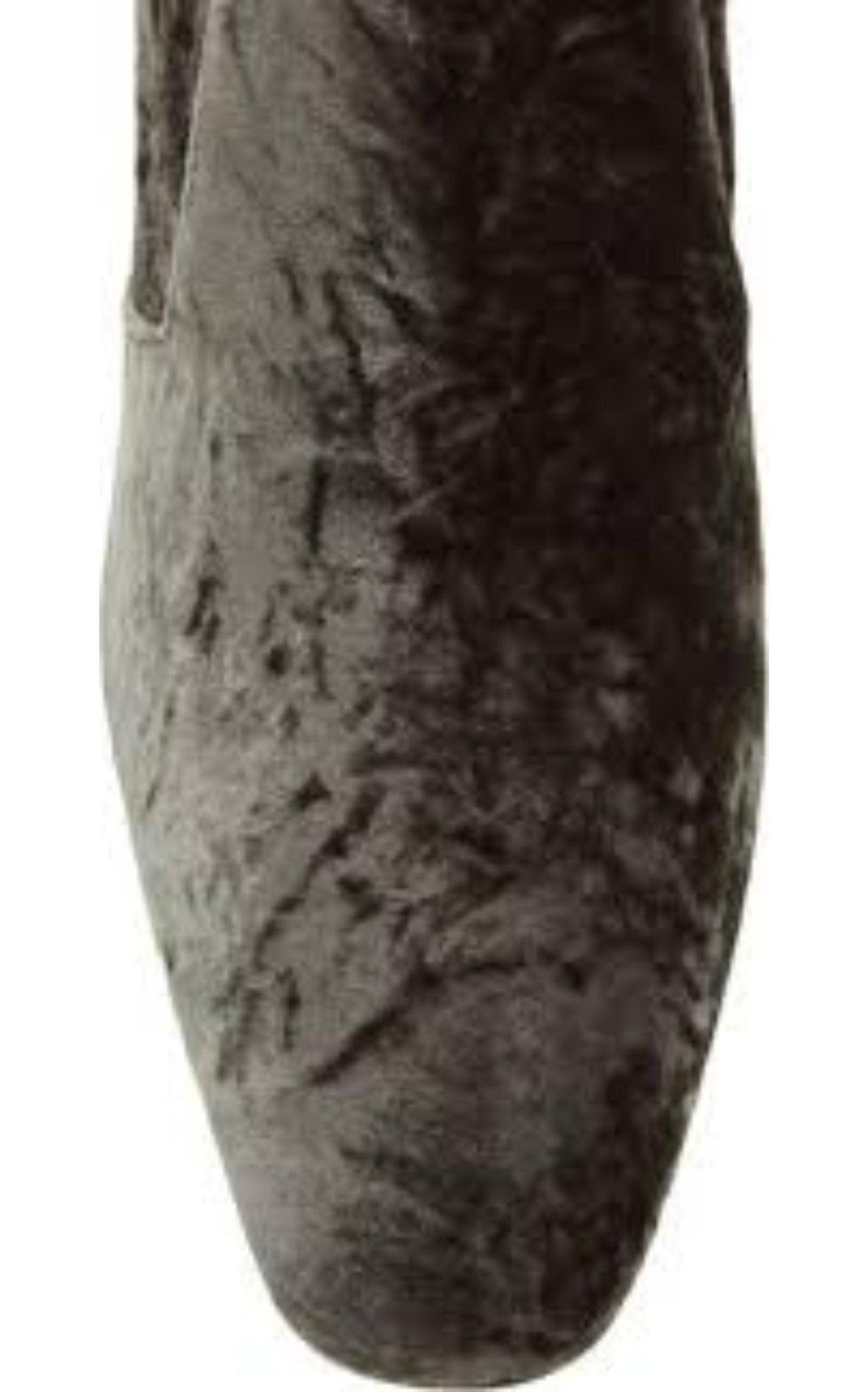 Saint Laurent Ella Velvet Over - the - knee Boots - Runway Catalog