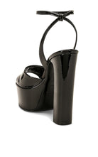 Saint Laurent Jodie Peep Toe Platform Heels Pump - Runway Catalog