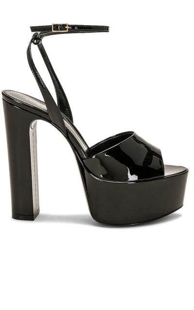 Saint Laurent Jodie Peep Toe Platform Heels Pump - Runway Catalog