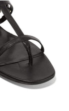 Sandales à franges en cuir Saint Laurent - Catalogue défilé