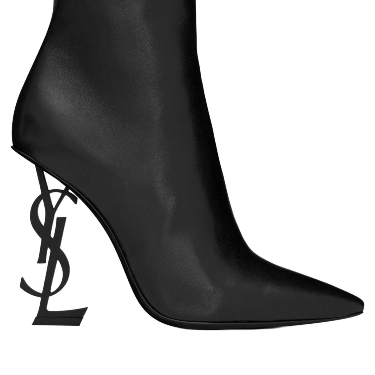 Saint Laurent Opyum 105mm Leather Ankle boots