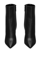 Saint Laurent Opyum 105mm Leather Ankle boots - Runway Catalog