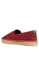 Saint Laurent Signature Leopard - Print Flat Espadrilles - Runway Catalog