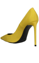 Saint Laurent Yellow ‘ZOE’ Stiletto Pump - Runway Catalog
