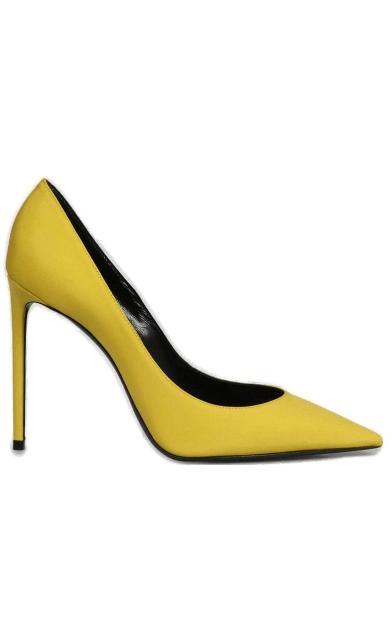 Saint Laurent Yellow 'ZOE' Stiletto Pump - Runway Catalog