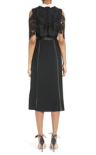 Self - Portrait Hinkley Cold Shoulder Midi Dress - Runway Catalog