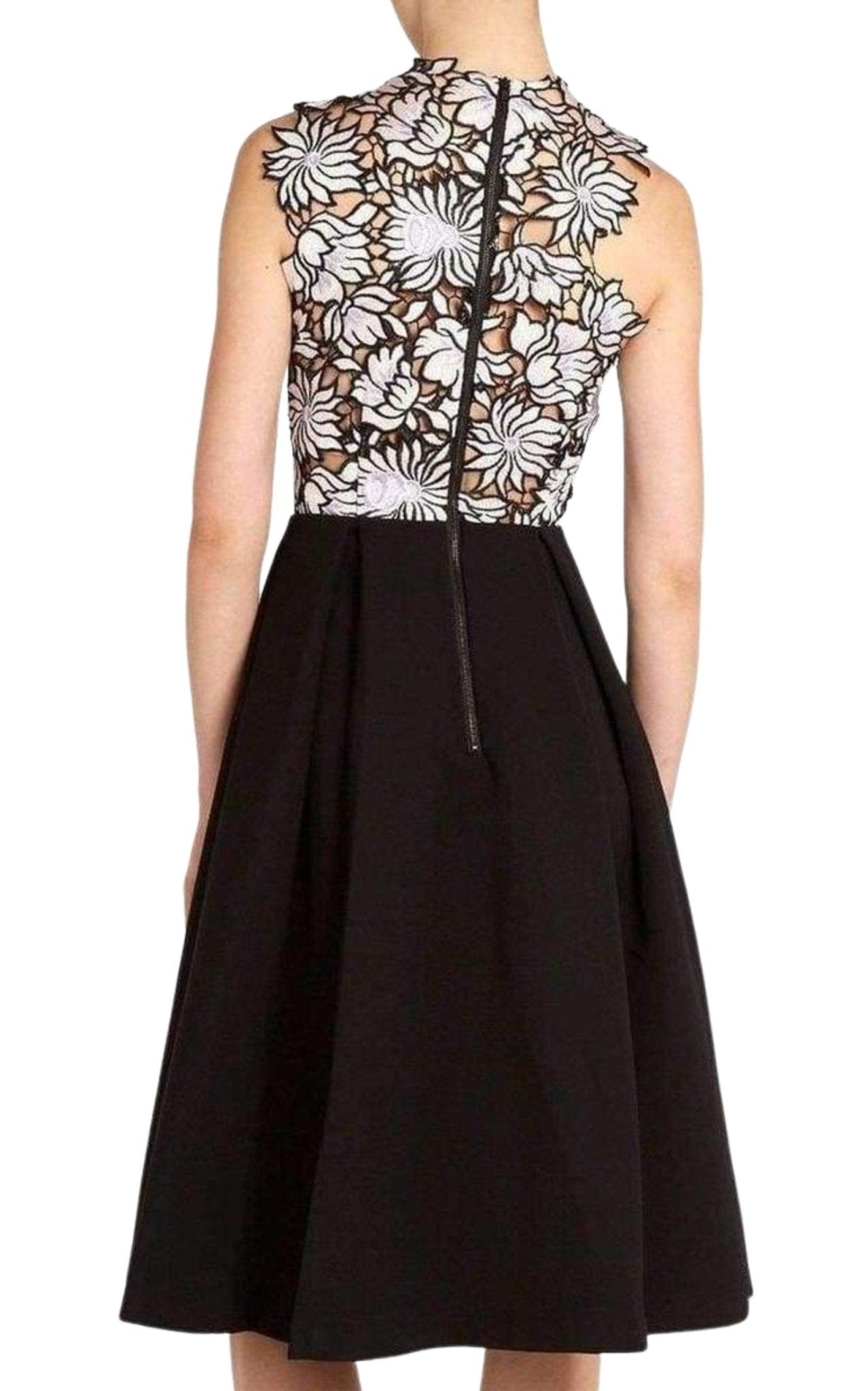 Self - Portrait Lilac Guipure Dress - Runway Catalog