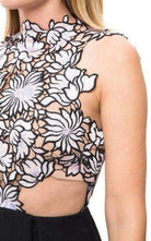 Self - Portrait Lilac Guipure Dress - Runway Catalog