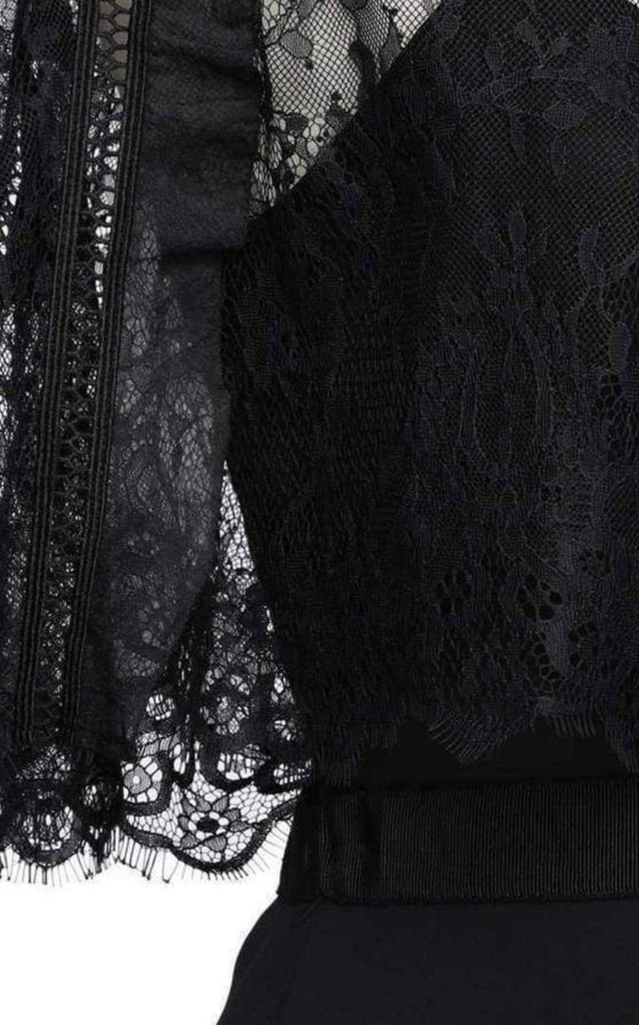 Self - Portrait Mason Cape Overlay Dress - Runway Catalog