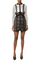 Self - Portrait Payne Lace Cut - out Mini Dress - Runway Catalog