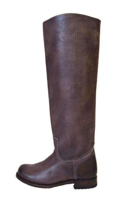 Sendra Leather Knee High Boots - Runway Catalog