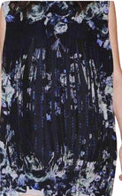 Sharon Wauchob Floral Printed Fringe Silk Dress - Runway Catalog