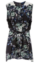 Sharon Wauchob Floral Printed Fringe Silk Dress - Runway Catalog