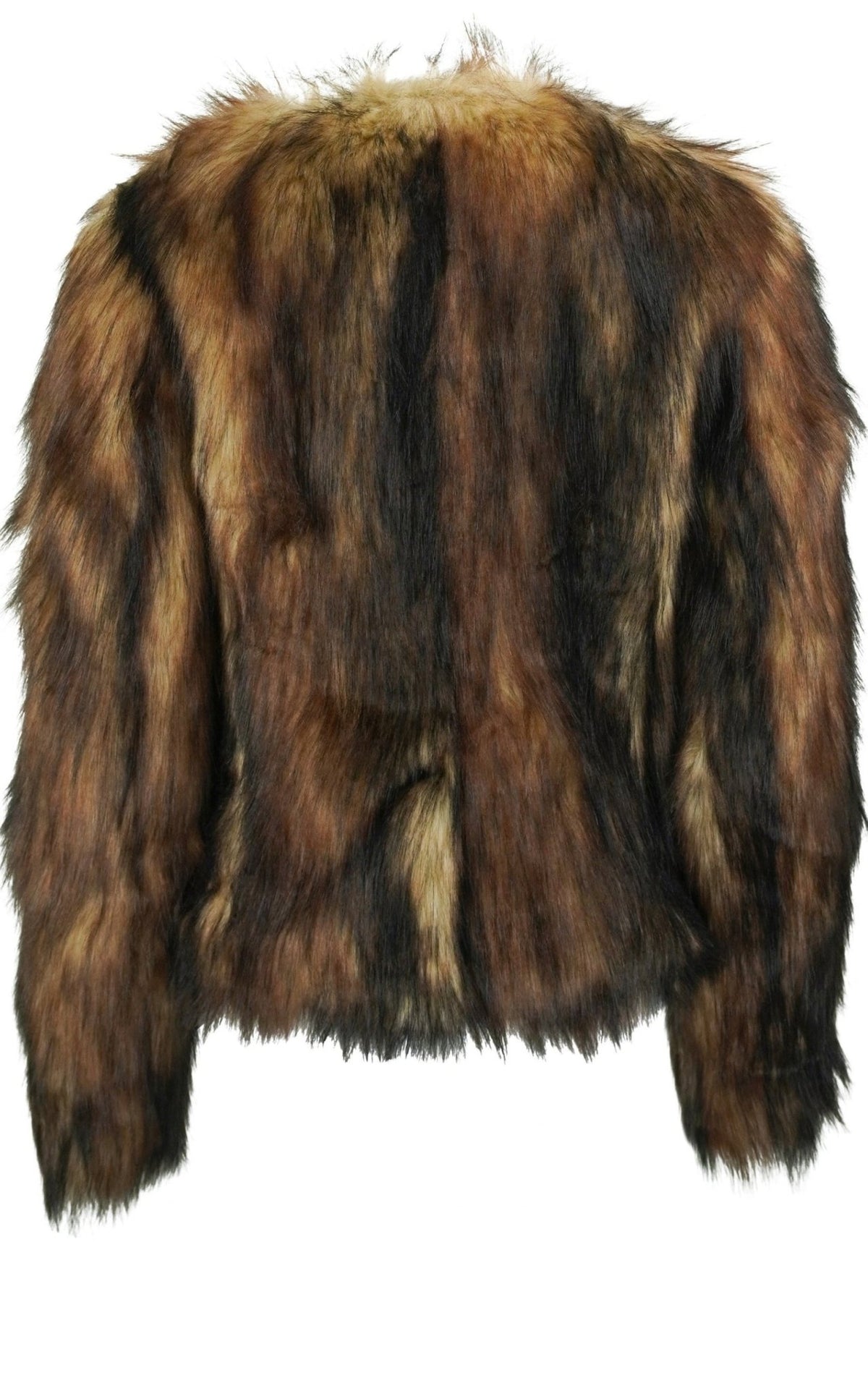 Simone Rocha Sculpted Faux Fur Fray Jacket - Runway Catalog