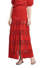 Sonia Rykiel Textured Stripe Skirt - Runway Catalog