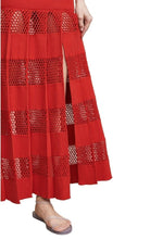Sonia Rykiel Textured Stripe Skirt - Runway Catalog