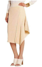 Stella McCartney Asymmetric Ribbed Stretch - Jersey Midi Skirt - Runway Catalog
