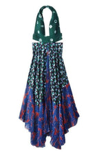 Stella McCartney Caroline asymmetric printed silk and crepe dress - Runway Catalog