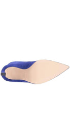 Bottines à talons Stuart Weitzman Rapture 75 en daim - Catalogue Runway