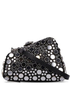The Attico Black Midnight Workmanship Mirror Clutch - Runway Catalog