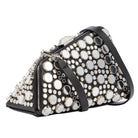 The Attico Black Midnight Workmanship Mirror Clutch - Runway Catalog