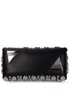 The Attico Black Midnight Workmanship Mirror Clutch - Runway Catalog