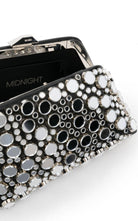 The Attico Black Midnight Workmanship Mirror Clutch - Runway Catalog