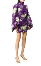 The Attico Gobi Floral - print Silk Mini Dress - Runway Catalog