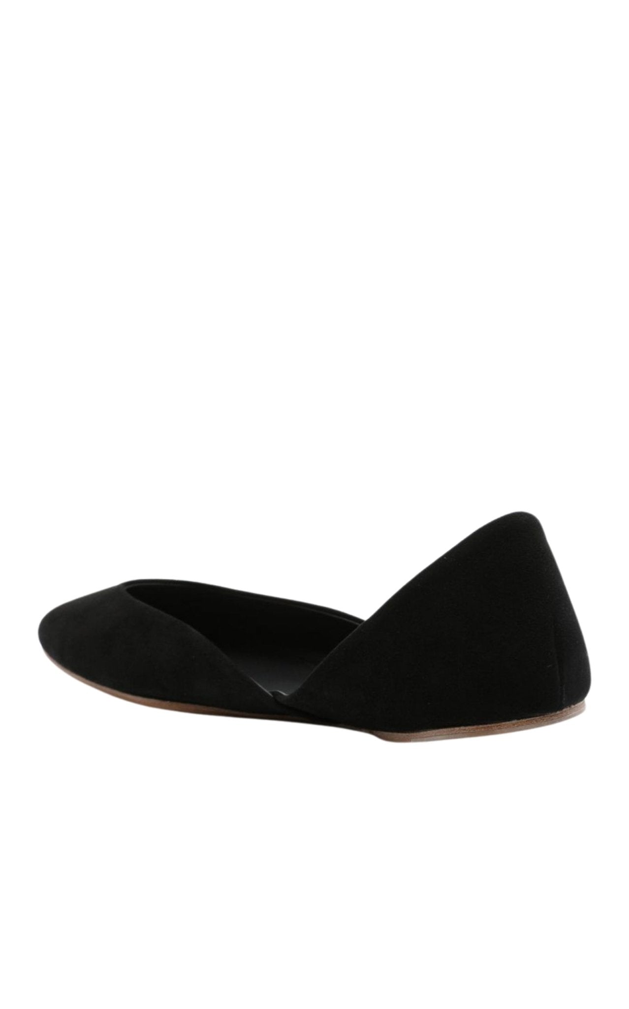 サイズ36 The row ザ・ロウ　Suede Ballet Flats The Row Gemma Suede Ballet Flats in Black