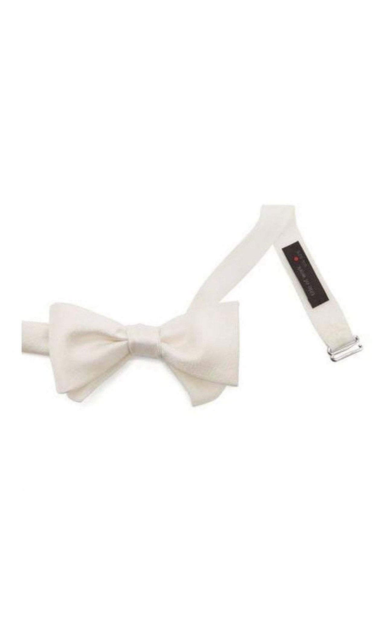 Title of Work by Jonathan Meizler Silk Chiffon Bow Tie - Runway Catalog
