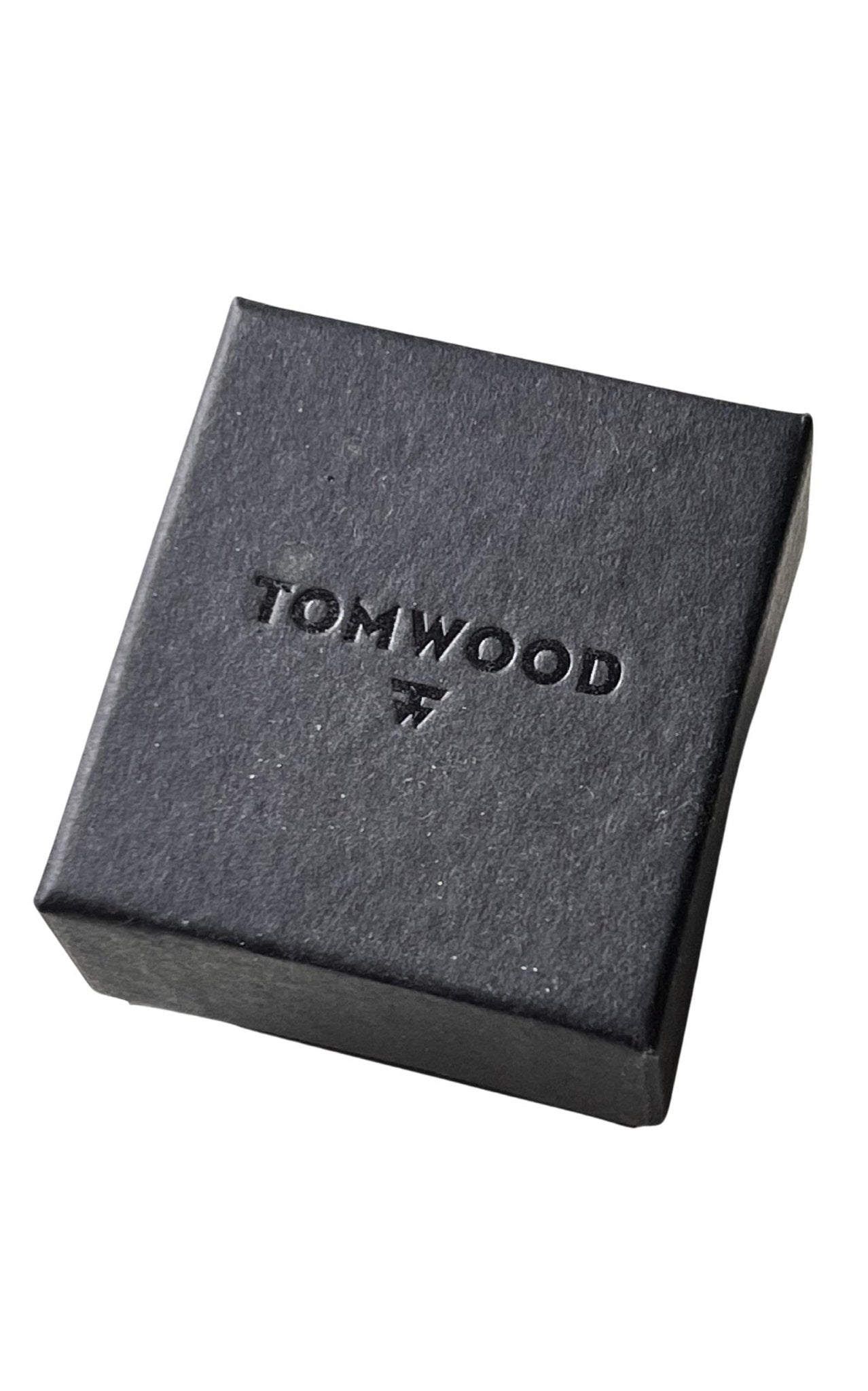 Tom Wood Shield Polished Silver Ring