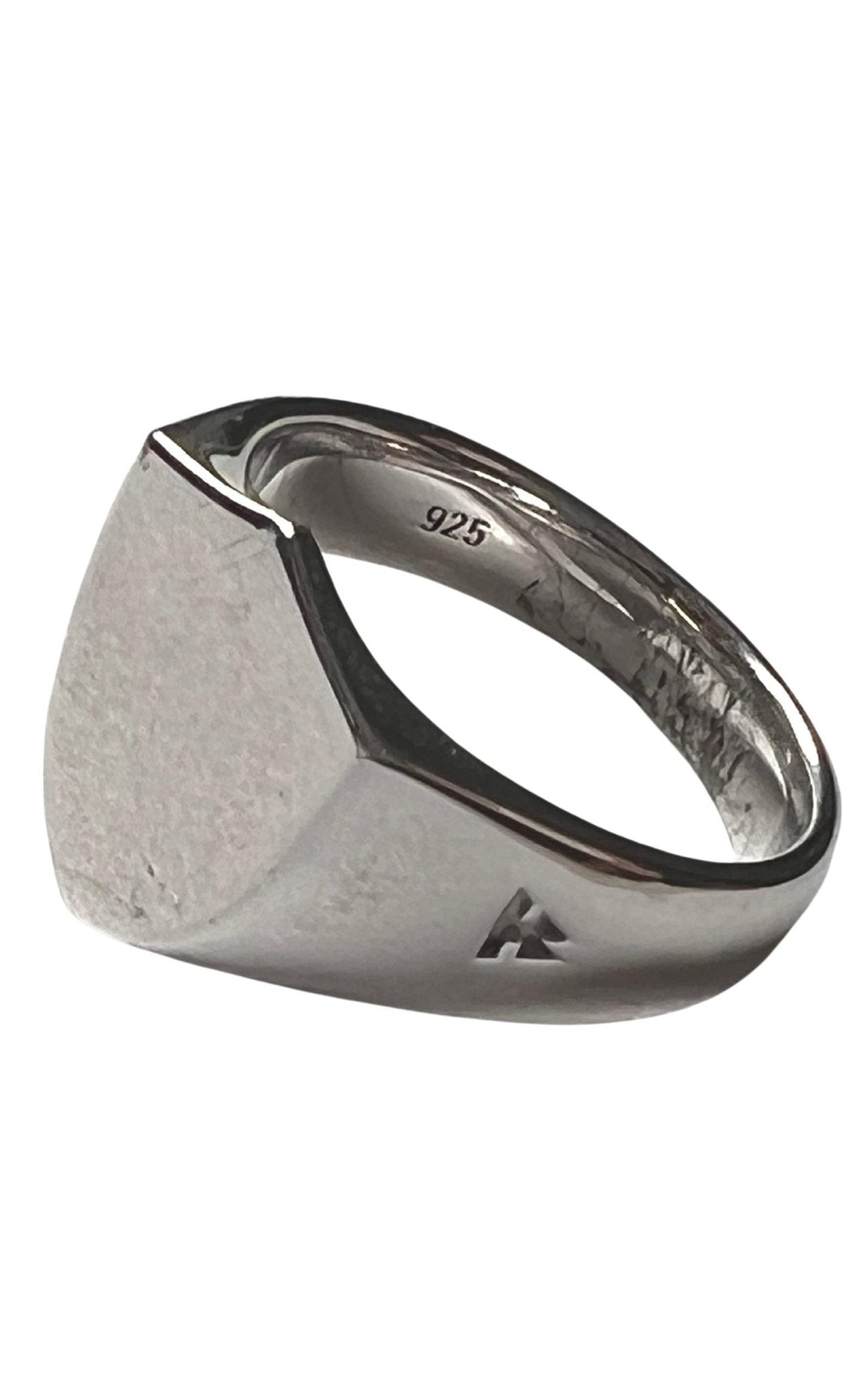 Tom Wood Shield Polished Silver Ring
