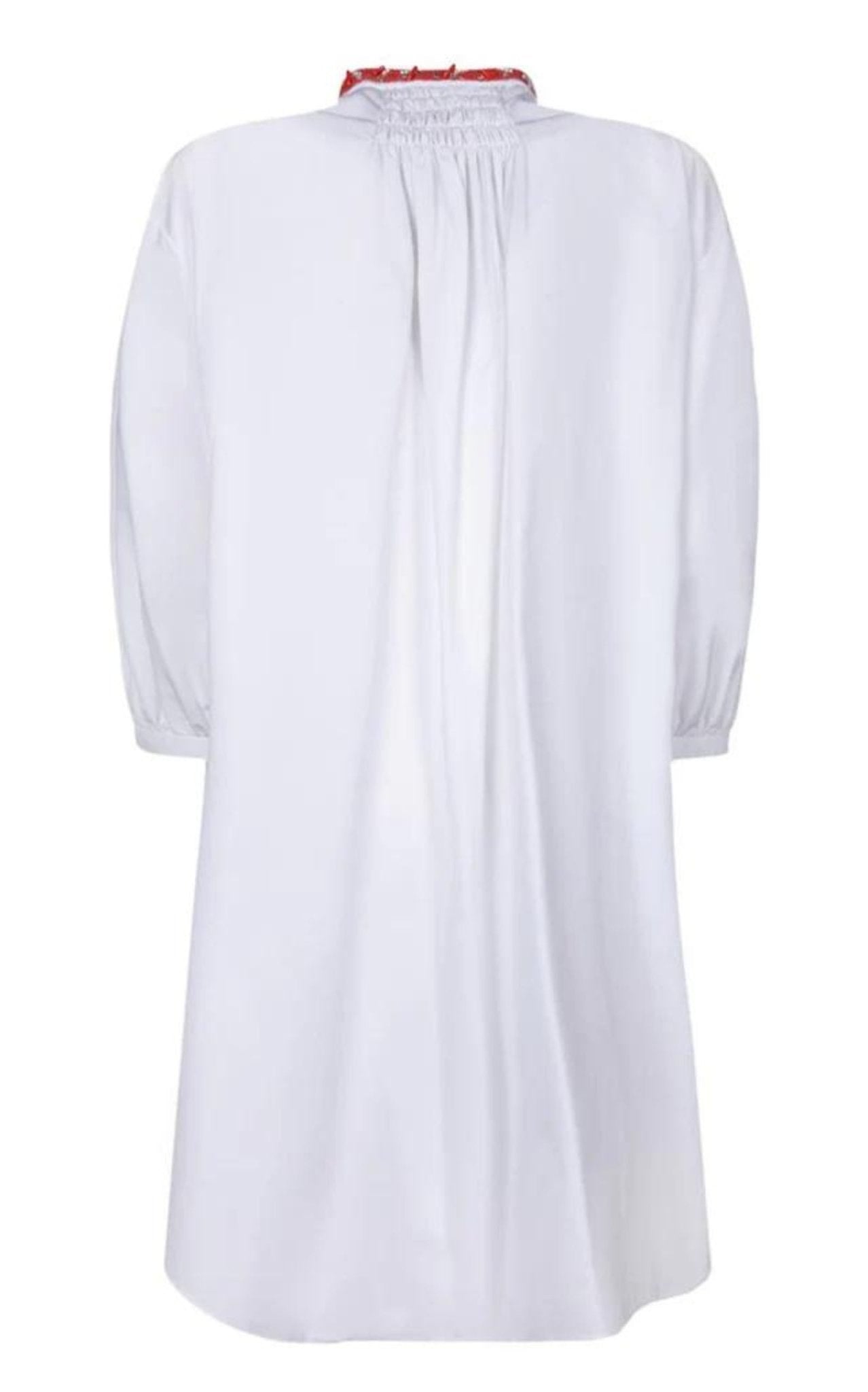 Valentino Bead Embellished Crewneck Mini Dress - Runway Catalog