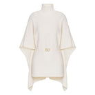 Pull à col roulé en laine vierge avec cape Valentino - Catalogue défilé