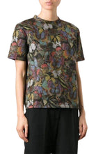 Valentino Cotton Butterfly Print T-Shirt - Runway Catalog