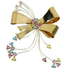 Valentino Garavani Papier Floral Crystal Brooch - Runway Catalog