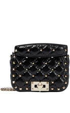 Valentino Rockstud Spike Mini Leather Shoulder Bag - Runway Catalog
