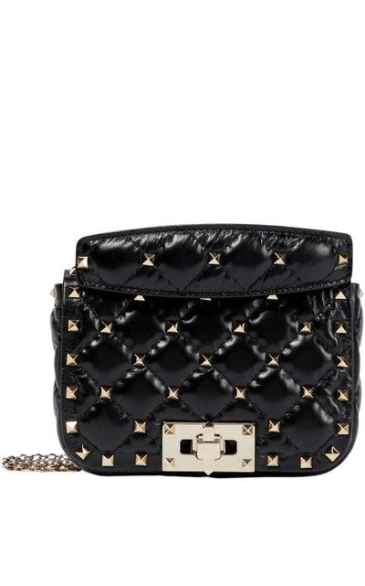 Valentino Rockstud Spike Mini Leather Shoulder Bag - Runway Catalog