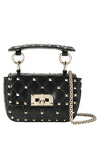 Valentino Rockstud Spike Mini Leather Shoulder Bag - Runway Catalog