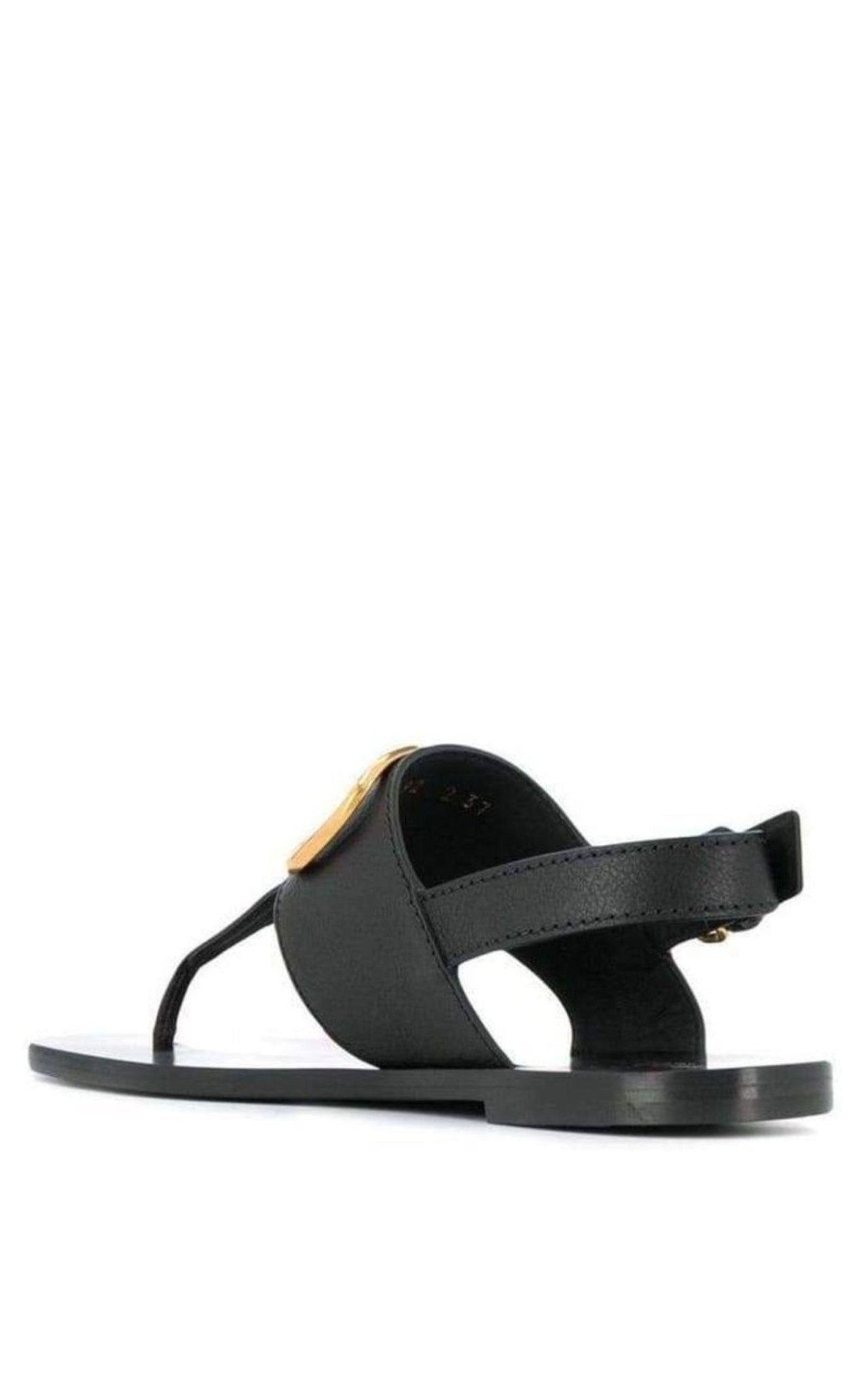 Valentino Garavani VLogo Leather Thong Sandals