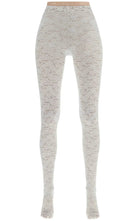 Valentino White 'Chez Valentino' Lace Tights - Runway Catalog