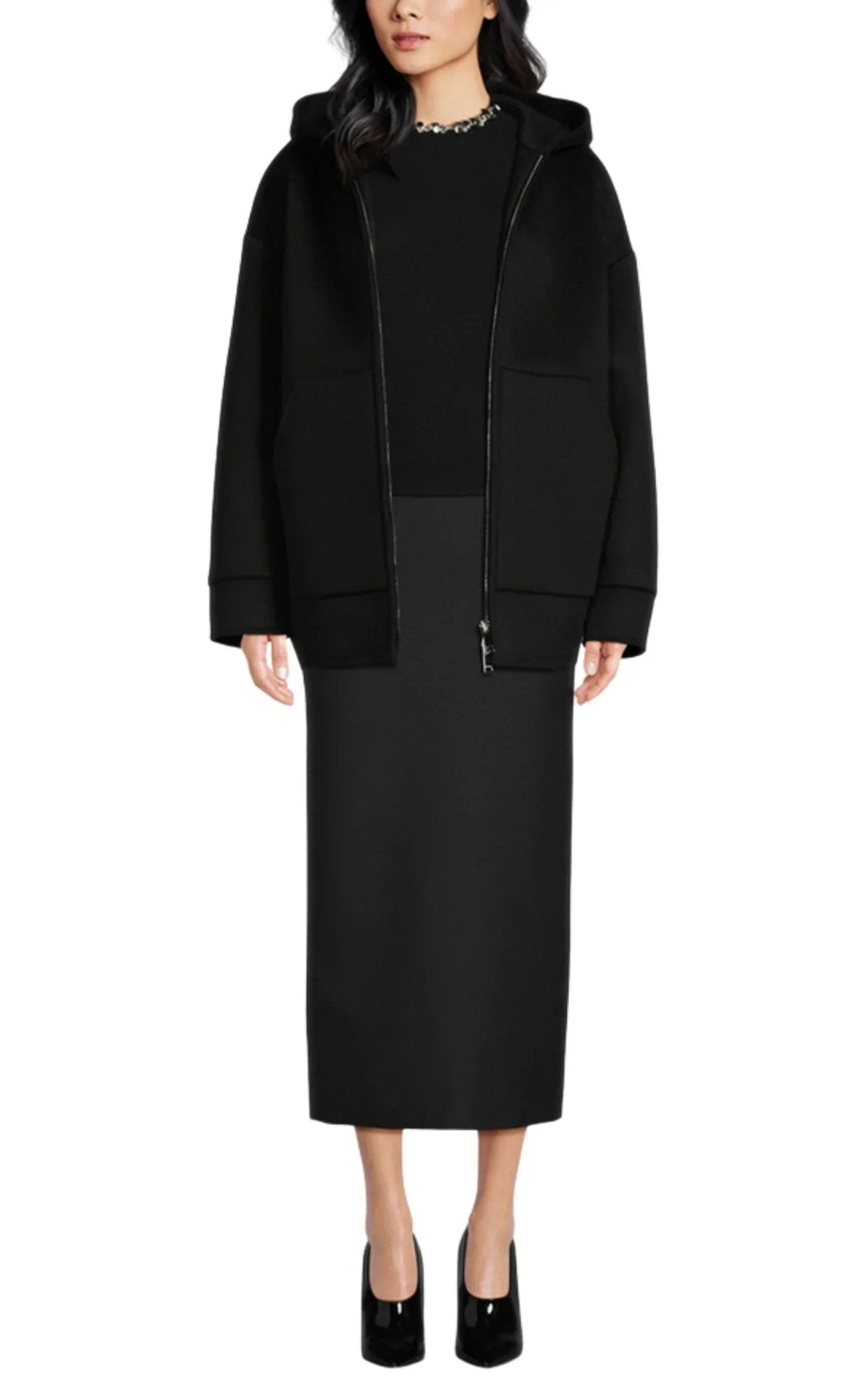 Valentino Valentino Drop Shoulder Hoodie Jacket – Runway Catalog