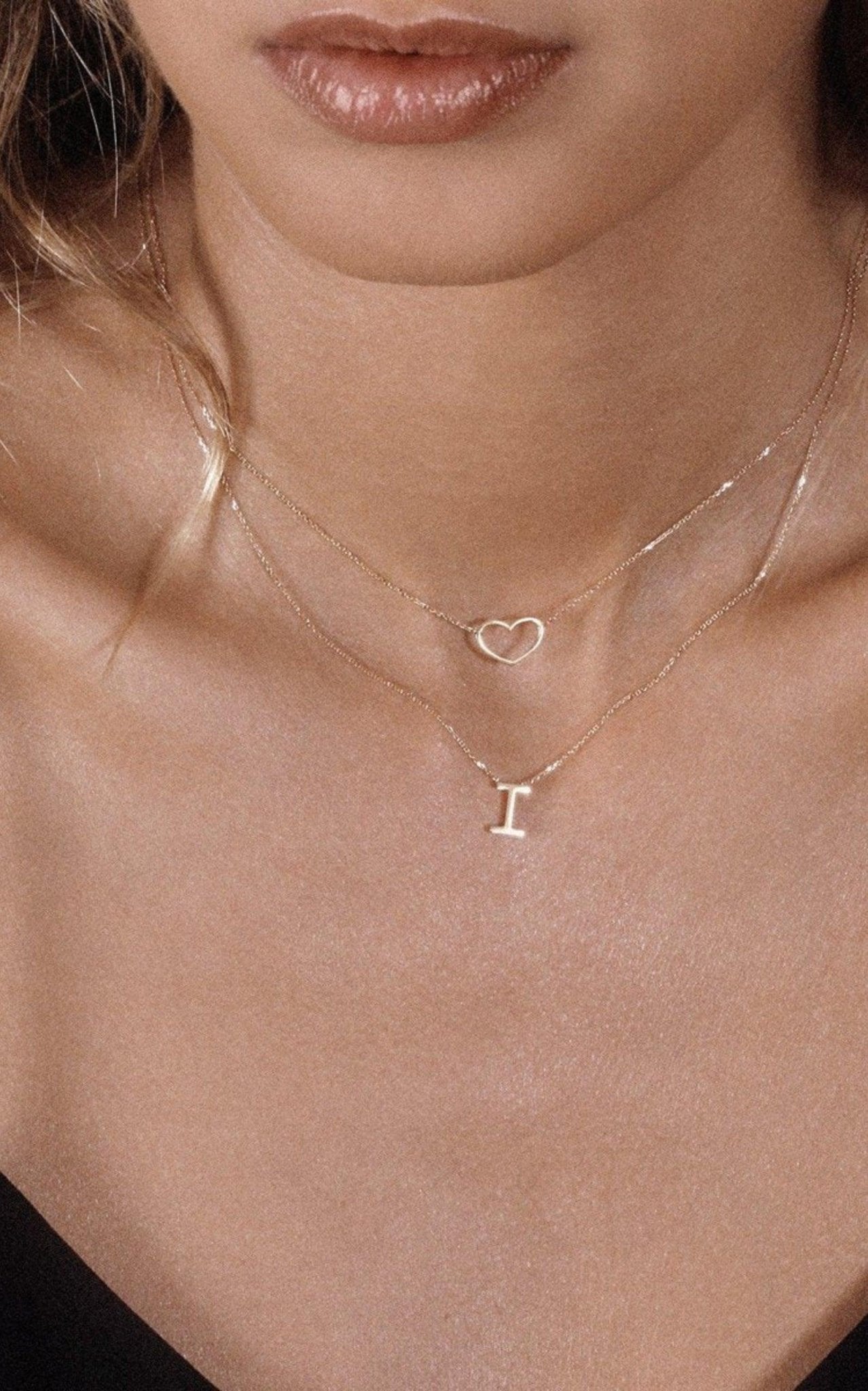 Vanrycke Gold Mini Herz Angie Halskette – Laufsteg-Katalog