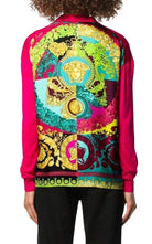 Versace Medusa Print Cardigan - Runway Catalog
