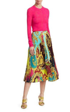 Versace Perforated Logo Stretch Knit Sweater - Runway Catalog