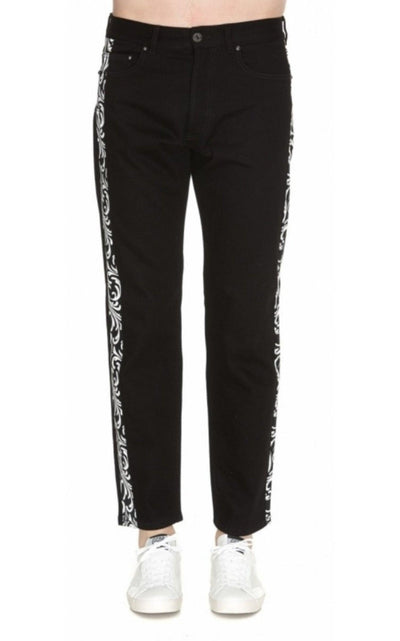 Versace Printed Detail Jeans - Runway Catalog