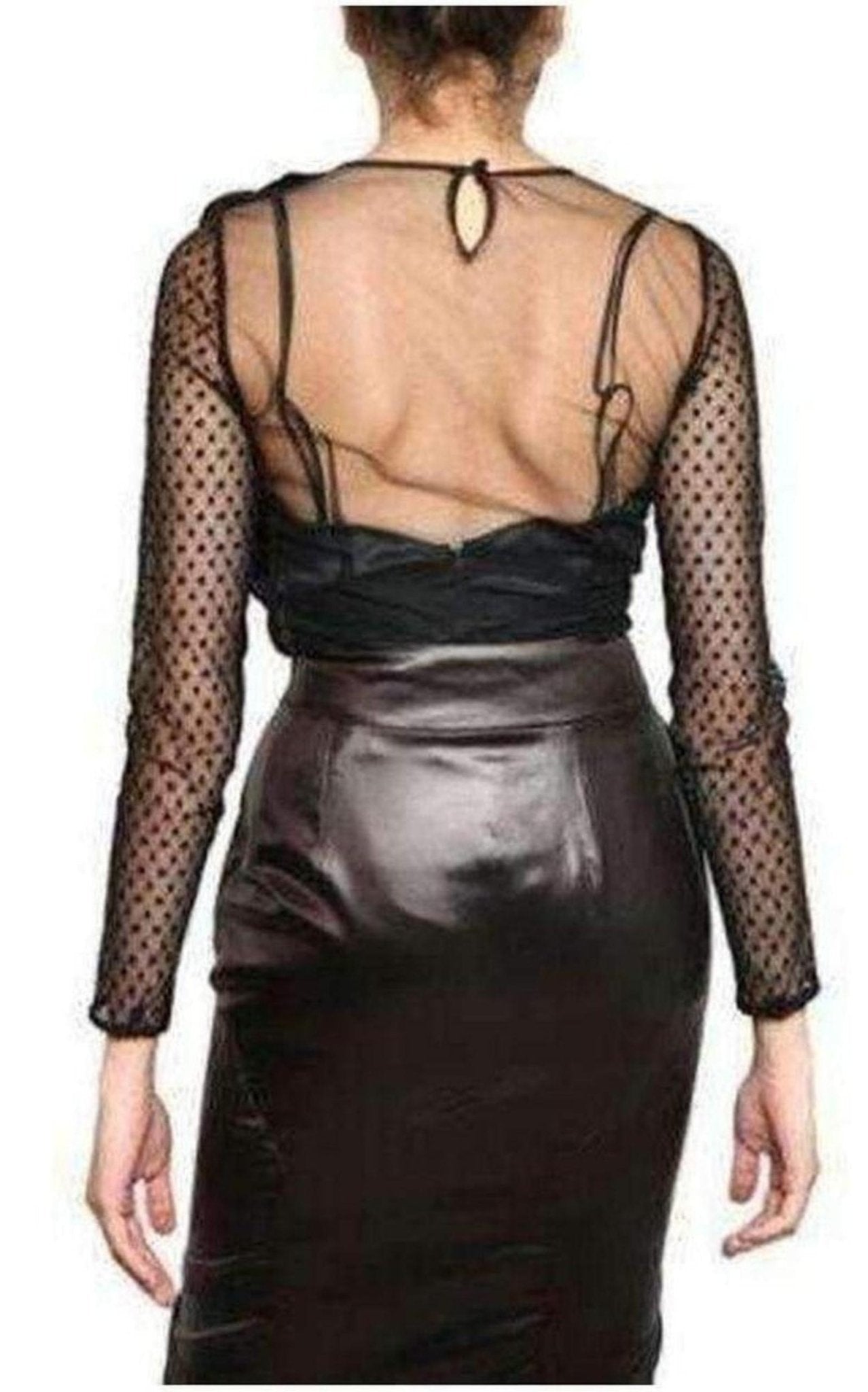 Viktor & Rolf Flower Tulle Top