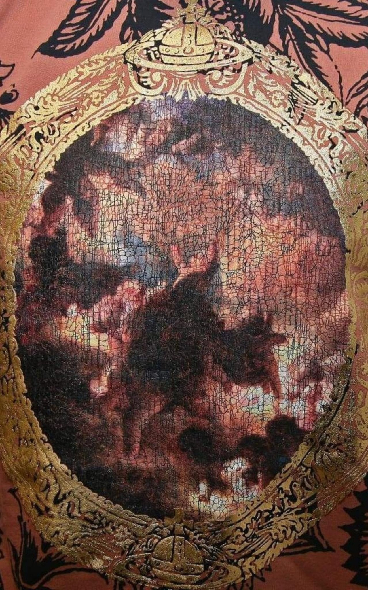 Vivienne Westwood Embroidered Cotton Jersey Sweatshirt - Runway Catalog