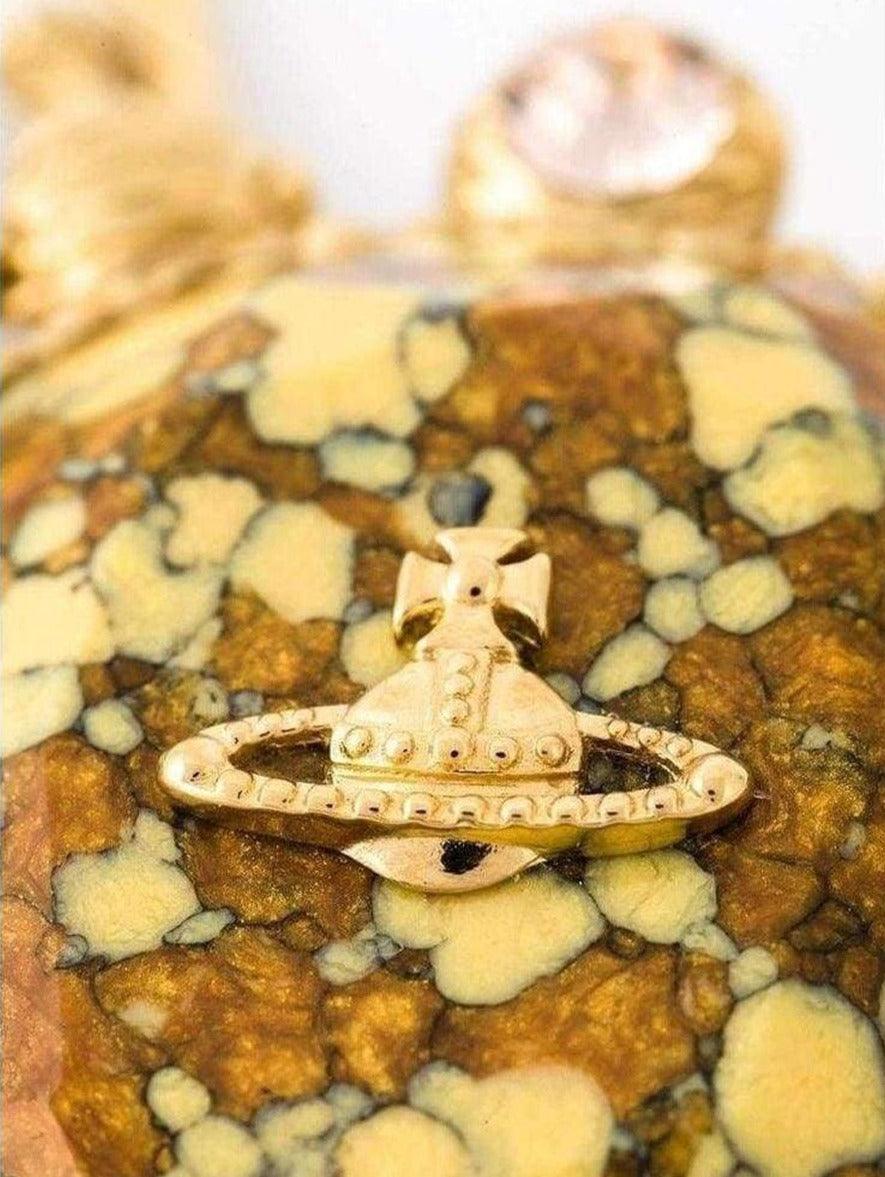 Vivienne Westwood Gold Plated Lusaka Necklace - Runway Catalog