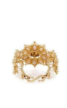 Vivienne Westwood Lusaka Pleated Gold Bracelet - Runway Catalog